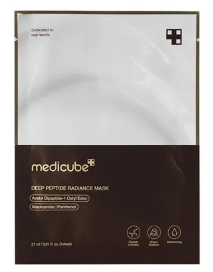 Radiance Revealed: Medicube Deep Peptide Radiance Mask (5 Packs)