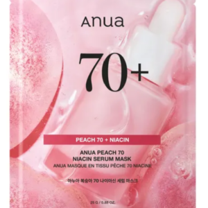 Glow-Up Instantly: Anua Peach 70 Niacin Serum Mask (5 Packs)